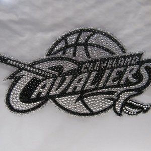 Cleveland Cavaliers Bling Emblem Adhesive Decal